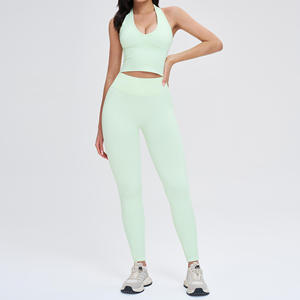 Nuevos Conjuntos Deportivos de Dos Piezas para Gimnasio, Sujetadores Deportivos, Leggings, Ropa Deportiva, Ropa de Entrenamiento, Conjuntos de Yoga para Mujer - Product Image 5