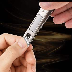 UBI Lot de 2 coupe-ongles robustes en acier à haute teneur en carbone, nouveau design, à pointe affûtée pour doigts et orteils, avec coupe à mâchoires larges pour ongles incarnés épais - Product Image 2