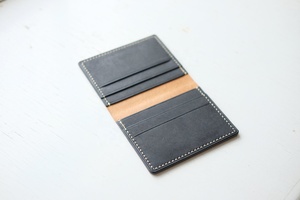 กระเป๋าใส่นามบัตรหนังแบบบางพิเศษ,กระเป๋าใส่บัตรแนวมินิมอลลิสต์กันขโมยสำหรับผู้ชายปี LCH-0147 - Product Image 4
