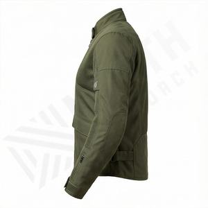 Chaqueta de Motociclista de Cuero Genuino para Hombre de la Mejor Calidad, Nueva Colección de Invierno, Chaquetas de Motocicleta con Protecciones Desmontables Personalizadas - Product Image 3