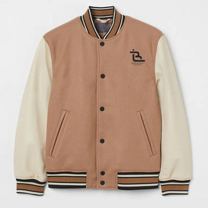 Best Selling Fashion Clothing Cotton <b>Letterman</b> <b>Jacket</b> New Style Windproof Cotton <b>Letterman</b> <b>Jacket</b> For Men - Product Image 1