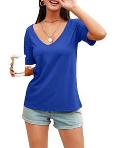 2025 moda Y2K Slim Fit camisa Top de gran tamaño Crop Top camisa de mujer Venta caliente ácido lavado impresión camiseta - Product Image 4