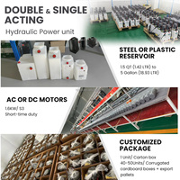 Hochwertige 12V 1,6kW Hydraulische Krafteinheit mit 4,5m Verstärktem Kabel, Kabelloser Fernbedienung und 8,6l Nylontank für Kippanhänger-Pumpen
