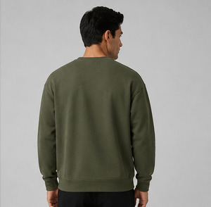 Men's Fleece <b>Sweatshirt</b> Men's Fleece Winter <b>Sweatshirts</b> Heavyweight <b>Long</b> Sleeve Crew Neck <b>Sweatshirt</b> - Product Image 2