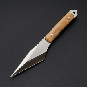 Couteau de chasse Skinner artisanal en acier inoxydable pour le camping en plein air, couteau de chasse à lame fixe OEM, vente en gros en vrac aux États-Unis - Product Image 3