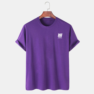 เสื้อยืดเปล่าคุณภาพดีสำหรับใส่ลำลอง ออกแบบมาเพื่อแฟชั่นที่หลากหลายและความสบายสบายๆ - Product Image 1