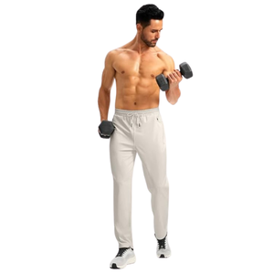 Pantalones Deportivos Ligeros para Hombre, de Secado Rápido, con Bolsillos con Cremallera, para Correr, Gimnasio y Entrenamiento Deportivo - Product Image 2
