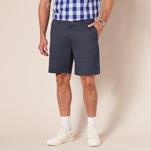 Men's Cotton Bermuda Shorts Mid Waist Button Fly Casual Style with Pockets Breathable Woven Fabric Quick Dry Summer Outdoor - Product Image 1