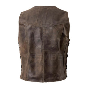 Fashion Wear Breathable <b>Leather</b> <b>Vest</b> For Online Sale New Style <b>Leather</b> <b>Vest</b> Wholesale Supply <b>Leather</b> <b>Vest</b> - Product Image 6