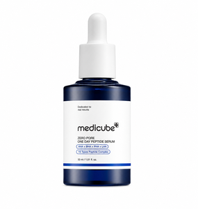 Medicube Zero Pore One Day Peptide Serum 30ml, Cuidado de los Poros, Reafirmante, Cuidado de la Textura de la Piel, Sérum Facial, Cuidado de la Piel - Product Image 1