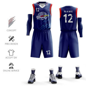 Ensemble d'uniformes de basketball personnalisés tendance 2026 – Maillot et short professionnels entièrement sublimés en tissu mesh haute performance à séchage rapide - Product Image 5