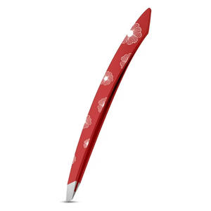 Pinzas de Precisión Inclinadas con Recubrimiento de Diamante, Fáciles de Usar y con Agarre Cómodo, Perfectas para Depilación, Modelado y Cuidado de Cejas - Product Image 1