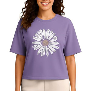 New Design Arrival <b>Top</b> Trendy Lightweight Regular Best High Performance Round Neck Fashion Casual Wear Summer Women <b>Crop</b> <b>Top</b> - Product Image 1