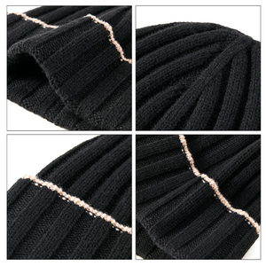 Gorros de Invierno a Precio de Fábrica, Gorros Promocionales Lisos de Punto con Logotipo Personalizado Bordado - Product Image 3