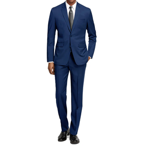 Traje de Dos Piezas para Hombre de Alta Calidad, Corte Entallado, Nuevo Diseño, para Negocios, Oficina, Boda, Novio, Fiesta, Uniforme, Chaqueta Larga y Pantalones - Product Image 4