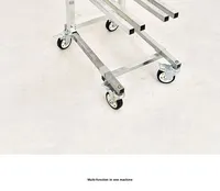 Mini gerbeur manuel en acier léger et portable pour usage domestique, nouveau, déchargement, levage, empilage, palan 60KG 80KG