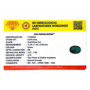 Natural Zambian Emerald 3.35 Carat Loose Gemstone Emerald Cut for Fine Jewelry - Product Image 4