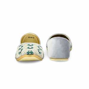 EC8518 Gris Fancy Khusa Flats - Product Image 2