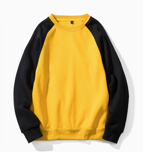 เสื้อสเวตเชิ้ตคอกลมบุขนแกะสำหรับผู้ชายคุณภาพสูง ผ้าฝ้าย 100% ทรงปกติ ไม่หดตัว น้ำหนัก 550 กรัม บริการ OEM แฟชั่นชั้นนำ - Product Image 4
