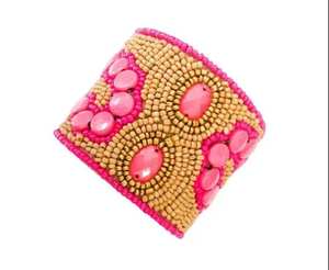 Bracelets en perles faits à la main avec un design fantaisie, style vintage, bracelets en résine époxy pour les occasions festives, accessoire pour la Saint-Valentin - Product Image 3