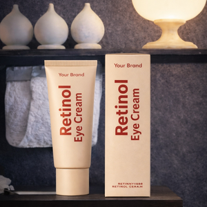 Crème Contour des Yeux au Rétinol Avancé Personnalisée 30ml avec Acide Hyaluronique et Peptides Anti-Rides Vente en Gros Marque Privée - Product Image 2