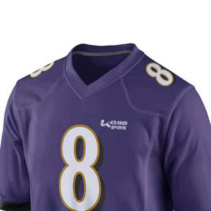 Maillot de football américain imprimé par sublimation, prix de gros, fabrication OEM, fabriqué en usine - Product Image 4