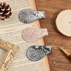 Premium Quality Personalized leather maple leaf <b>bookmark</b> reading accessory with unique maple leaf inspired craftsmanship - Product Image 5