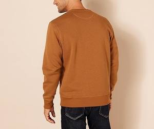 Sudadera de moda para hombre, 100% algodón, manga larga, lisa, para invierno, unisex, con forro polar. - Product Image 2