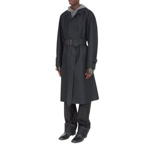 <b>Men's</b> Long <b>Tailored</b> Coat Sophisticated Warm Winter Outerwear Classic Fashion Apparel Wholesale Supplier Wool Blend Warm Winter - Product Image 2