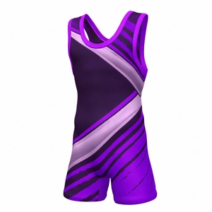 Trajes de Lucha Personalizados para Universidad, Sublimados, Retro, de Alta Calidad, Profesionales - Product Image 2