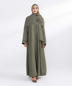 High Quality Islamic Clothing Muslim Dress Custom Fabric <b>Women</b> <b>Abaya</b> Islamic Plus Size Muslim Dresses Abayas for Ladies - Product Image 4