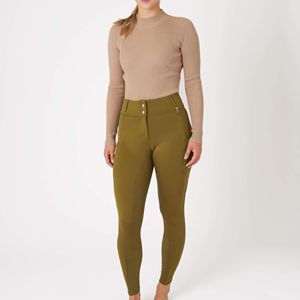 Pantalon d'équitation extensible 4 directions de haute qualité, leggings, collants, vêtements d'équitation en tissu technique au toucher doux - Product Image 4