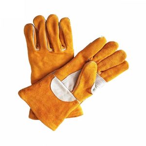 Heat Resistant <b>Long</b> Hand Leather Tig Welding <b>Gloves</b> for Welder cotton Workers from Pakistan wholesale price for sale - Product Image 1