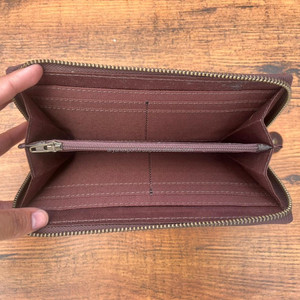 Sculpture à la main usiné portefeuille pochette coque de téléphone élégant multi-usages portefeuilles en cuir occidental couleur Turquoise portefeuille pour les femmes - Product Image 6