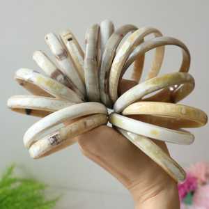 Natural Ox Horn <b>Bracelet</b> Genuine Buffalo Horn <b>Bracelet</b> <b>Boho</b> Jewelry Gift for her - Product Image 3