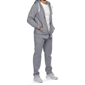 Premium men's activewear sets. Features sleek zip hoodies or jackets paired with tapered <b>joggers</b> in soft. breathable fabrics. - Product Image 2