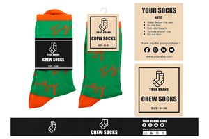 Chaussettes décontractées en gros 100 % coton avec slogan amusant, motif dessin animé « Hot Mom Hot Dad », chaussettes fantaisie pour hommes et femmes, idée cadeau - Product Image 6