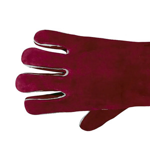 Best Customized Logo Printed Workwear Leather Made Welding <b>Gloves</b> New Reflective Water Proof RIDER SPORTS WEAR - Product Image 2