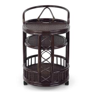 รถเข็นกาแฟหวายราคาถูก รถเข็นเครื่องดื่มขายดี รถเข็นบาร์สานมือ รถเข็นเครื่องดื่ม - Product Image 4