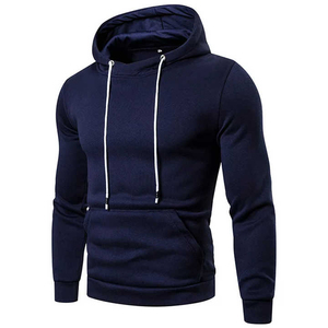 New Spring Autumn Men Fashion Hoodies Casual Solid Color Hoodies for Men - Product Image 1