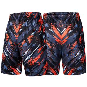 Shorts décontractés pour hommes, coupe slim, en toile unie, taille haute, avec cordon de serrage, poches coupe-vent, séchage rapide, qualité supérieure, très demandés - Product Image 1