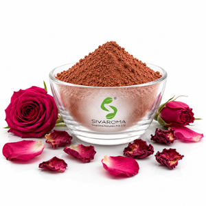 Poudre d'extrait de rose séchée conçue pour la fourniture en gros aux fabricants de produits cosmétiques, de parfumerie et de soins personnels dans le monde entier - Product Image 3