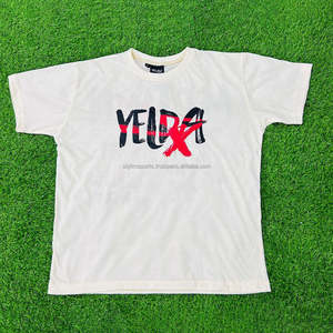 Ropa de calle con logotipo personalizado, camisetas de algodón pesado para hombre, camiseta vintage de peso pesado con estampado gráfico de alta calidad - Product Image 5