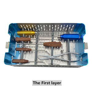 Kit d'instruments orthopédiques pour plaque de fixation d'ostéotomie pédiatrique 4.0/5.0, autoclavable / réutilisable par Dentavex - Product Image 6