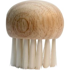 Brosse de nettoyage pour champignons avec manche en bois - Product Image 1