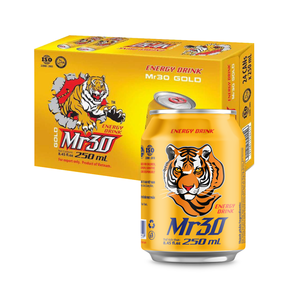 Bebida Energética Carbonatada Sin Azúcar con Taurina, 250 ml, Suministro al por Mayor, Fabricante de Marca Privada OEM ODM, Proveedor de Exportación AB Vietnam Mr30 - Product Image 1