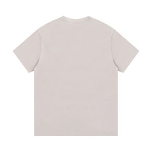 T-shirt unisexe pour homme de haute qualité, personnalisé, impression DTG, DTF, sérigraphie en relief, col rond court, blanc, 100% coton, poids lourd 180 grammes - Product Image 4