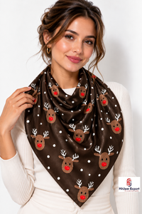 Tela de Poliéster y Algodón con Estampado Floral Navideño Personalizado, Tejido Transpirable para Ropa, Prendas Deportivas, OEM, ODM - Product Image 2