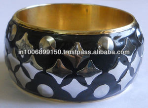 Boho Style Blue Stacked Bangle <b>Bracelet</b> <b>Set</b> Wholesale - Product Image 2