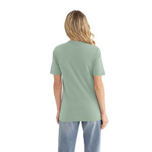 เสื้อยืด Next Level 6200 รุ่นใหญ่ สีเขียวเซจ ผ้าโพลี/คอตตอน สำหรับงานเทศกาล ผู้หญิง - Product Image 2